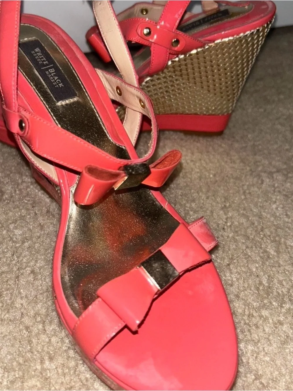 White House Black Market texture #wedges 5”